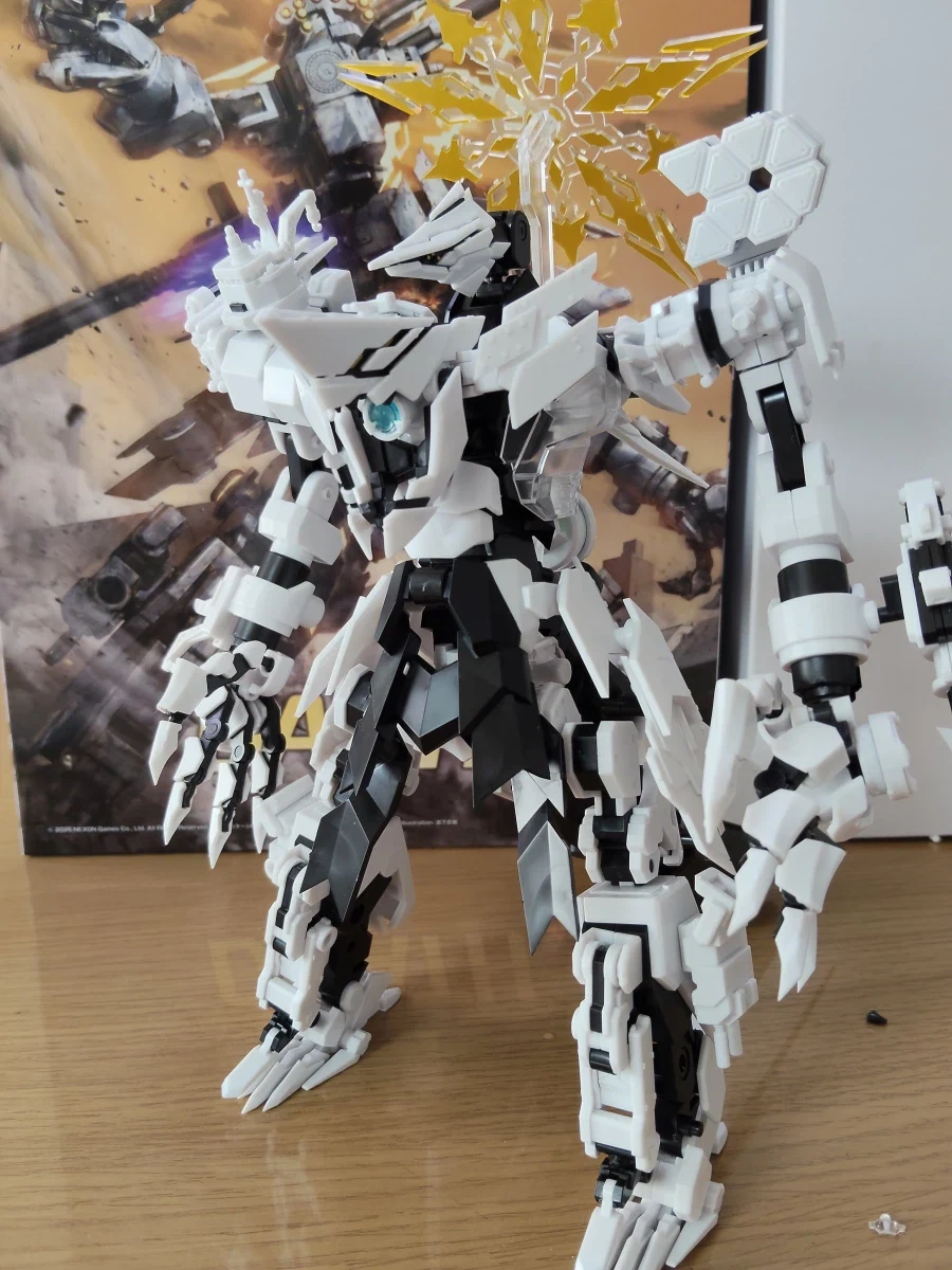 [갓 브레이브] MODEROID 다아트 가조립 + 건프라 사이즈 비교 사진_7.webp