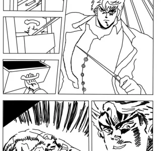 만약 죠나단이 석가면을 썼다면 Manga