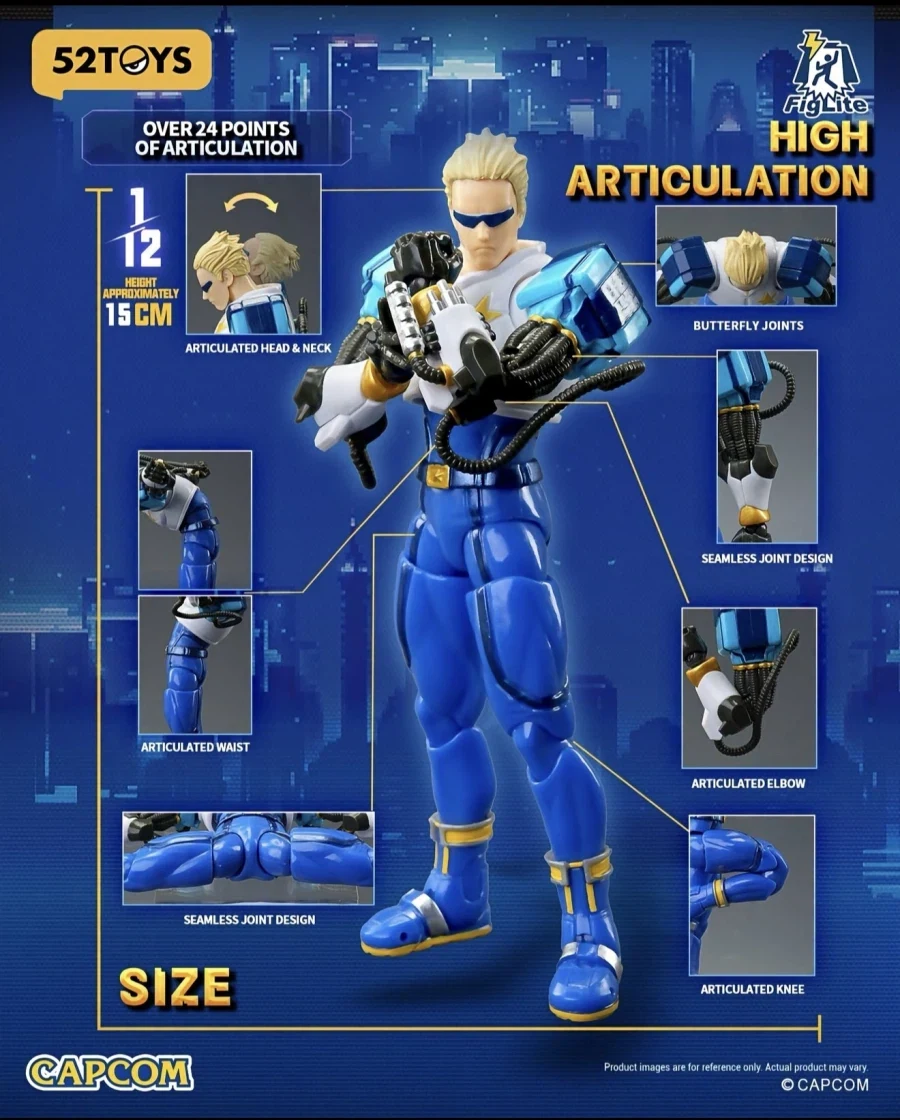 [52toys] 캡콤 캡틴 코만도 : 1/12 캡틴 코만도, 캐롤_1.webp
