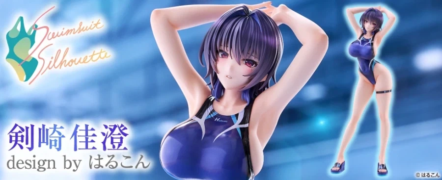 [AMAKUNI] 1/7 켄자키 카스미 경영 수영복 Ver_1.webp