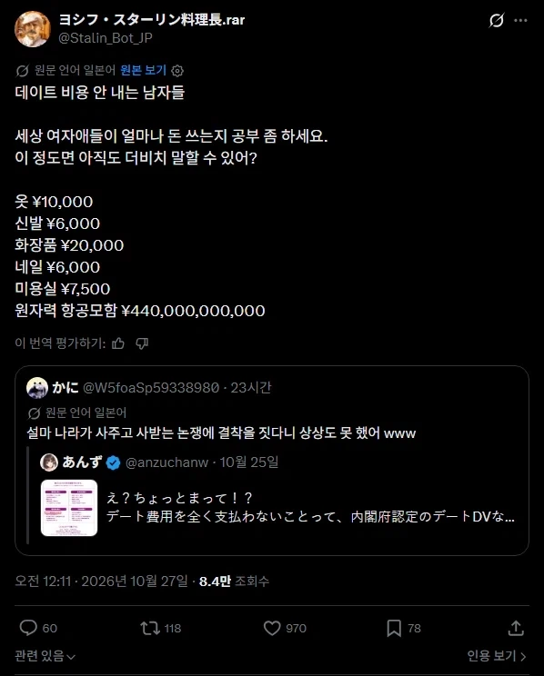 여자가 데이트 때 사용하는 비용_1.webp