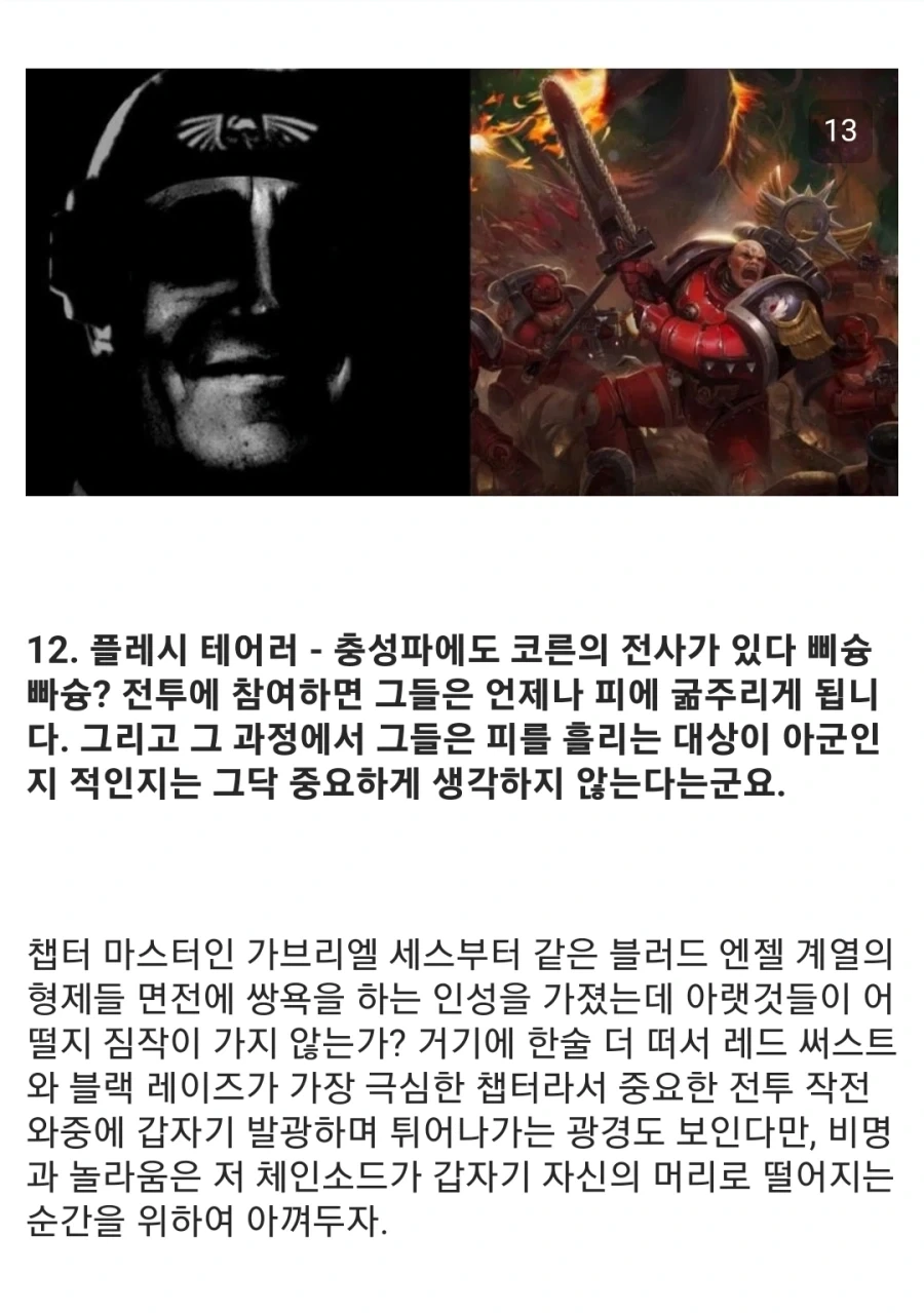 워해머40K 베테랑 가드맨의 스페이스 마린 챕터 평가_12.webp