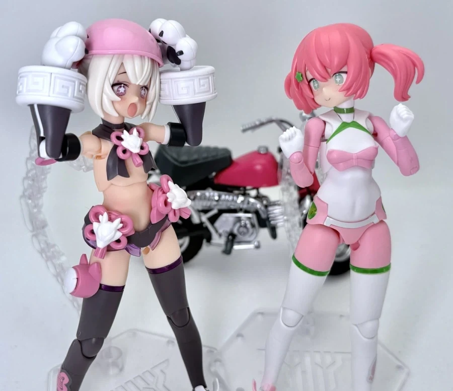 [코토부키야] PUNI☆MOFU 레이싱 마오 with 혼다 Z50J 샘플 사진 2_2.webp