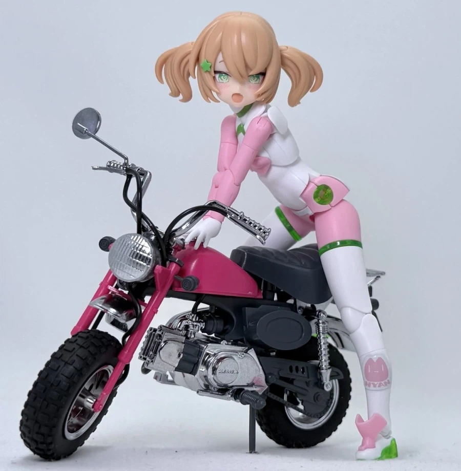 [코토부키야] PUNI☆MOFU 레이싱 마오 with 혼다 Z50J 샘플 사진 2_3.webp