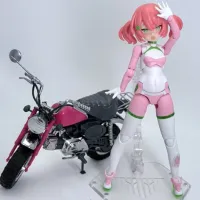 [코토부키야] PUNI☆MOFU 레이싱 마오 with 혼다 Z50J 샘플 사진 2