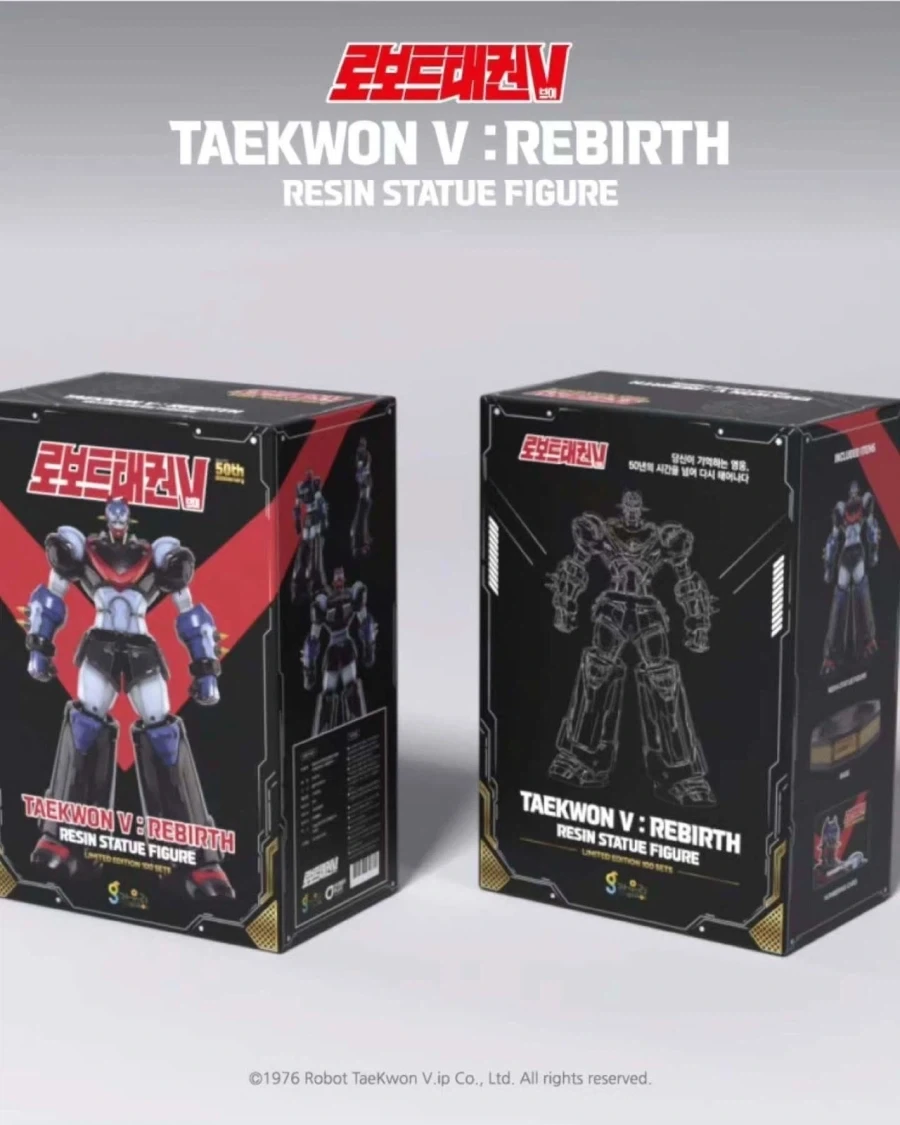 가우리 피규어 태권브이 50주년 TAEKWON V : REBIRTH 레진 스태츄_4.webp