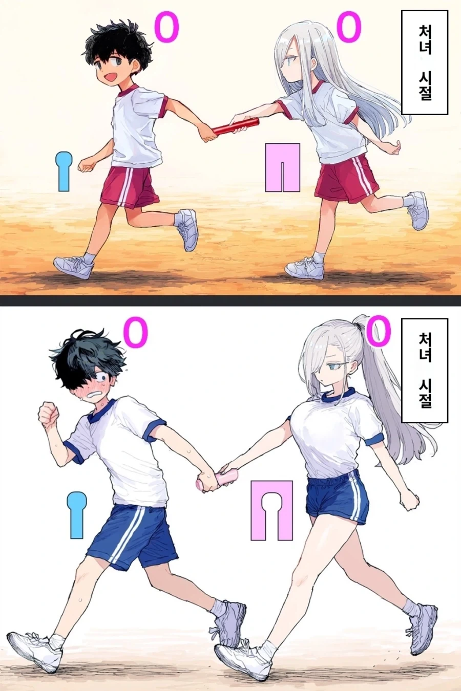 소꿉친구를 오랫동안 좋아하면 변하는거_1.webp