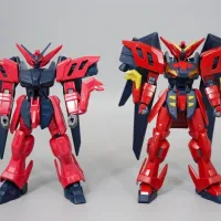 HGAW 1/144 건담 버사고 비교 + 조합 사진