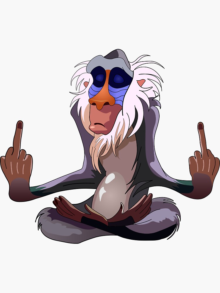 Rude Rafiki | Sticker