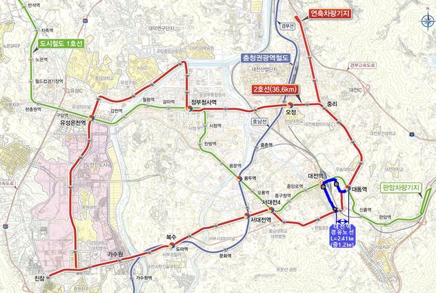 대전 트램 대전역 경유로 노선 일부 조정 | 한국일보