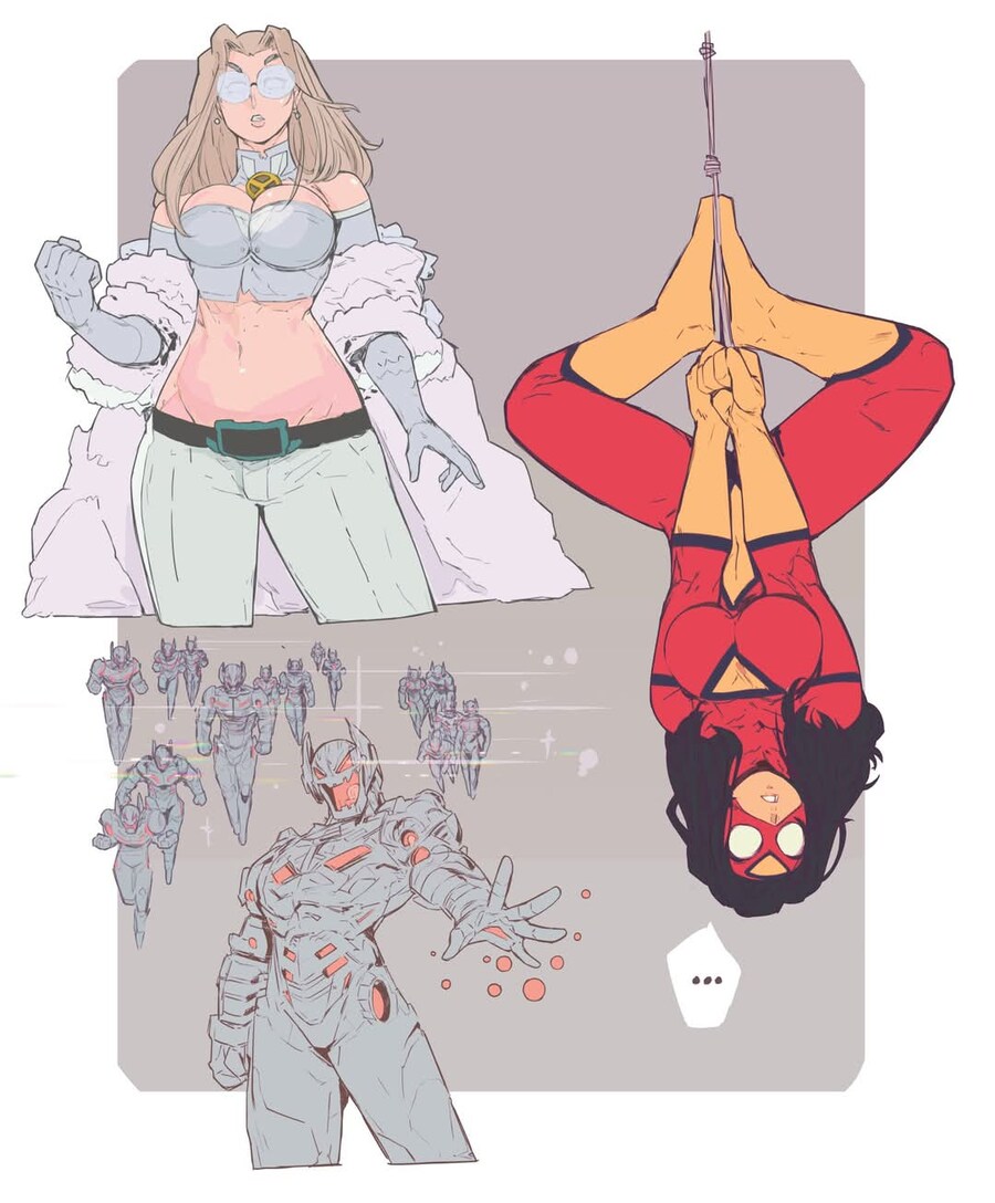 마블)꼴리는 그림체로 그린 마블 캐릭터들_12.jpg
