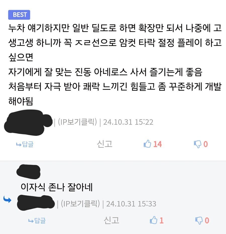 디시인사이드 유저의 딜도 사용후기_1.jpg