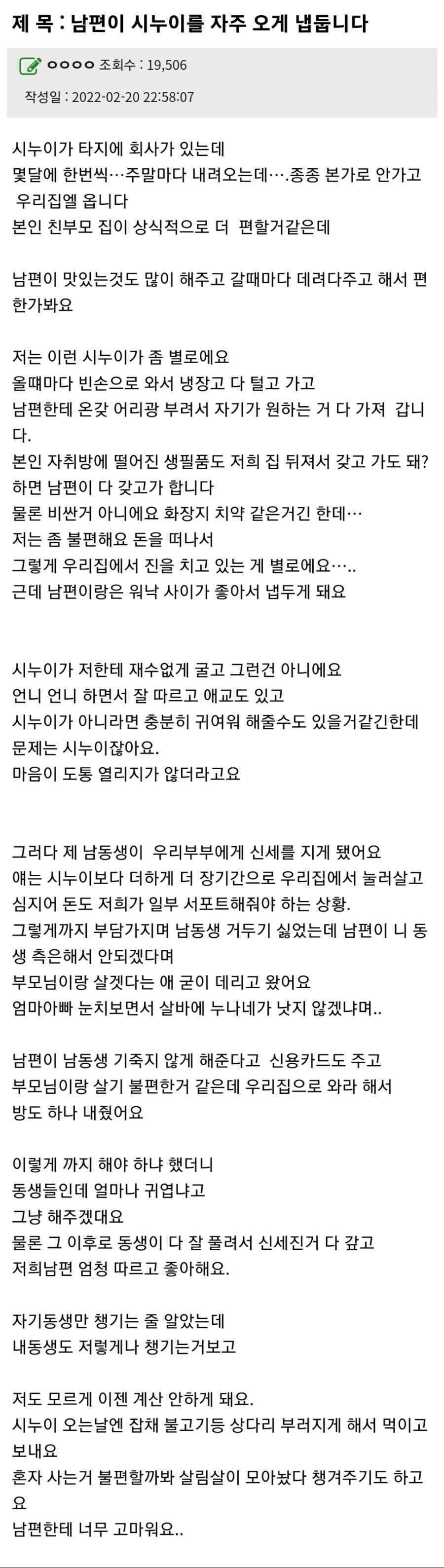 매번 집 와서 털어가는 시누이 둔 유부녀 결국엔....._1.jpg