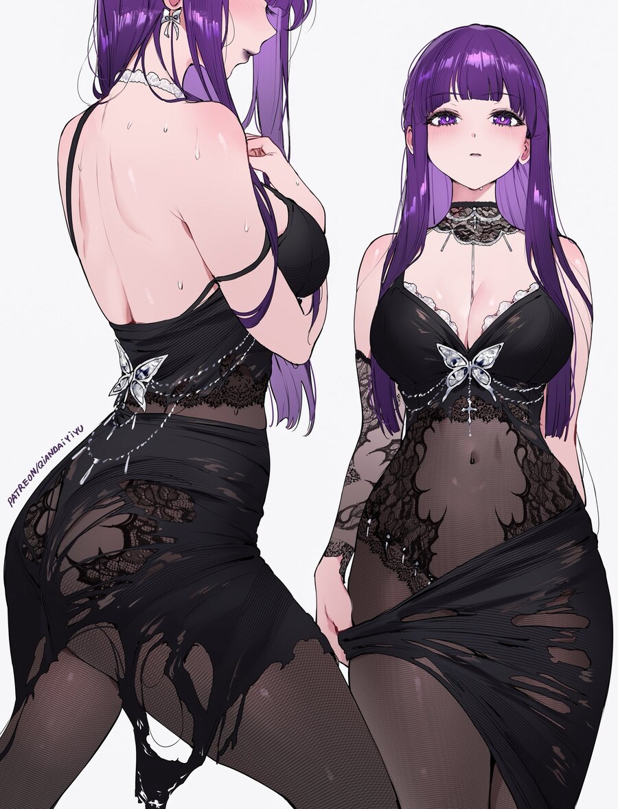 음란한 검은 옷을 입은 프리렌과 페른_1.jpg