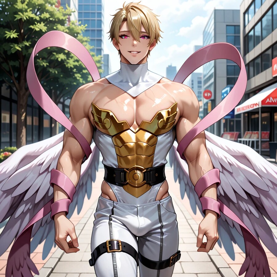 AI) ㅎㅁ) 어느날 거리를 가다가 엔젤우몬 남자 버전과 마주친 짤_2.png