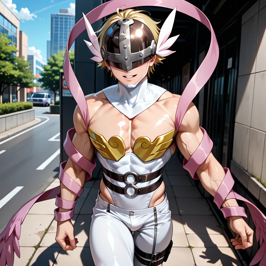 AI) ㅎㅁ) 어느날 거리를 가다가 엔젤우몬 남자 버전과 마주친 짤_4.png