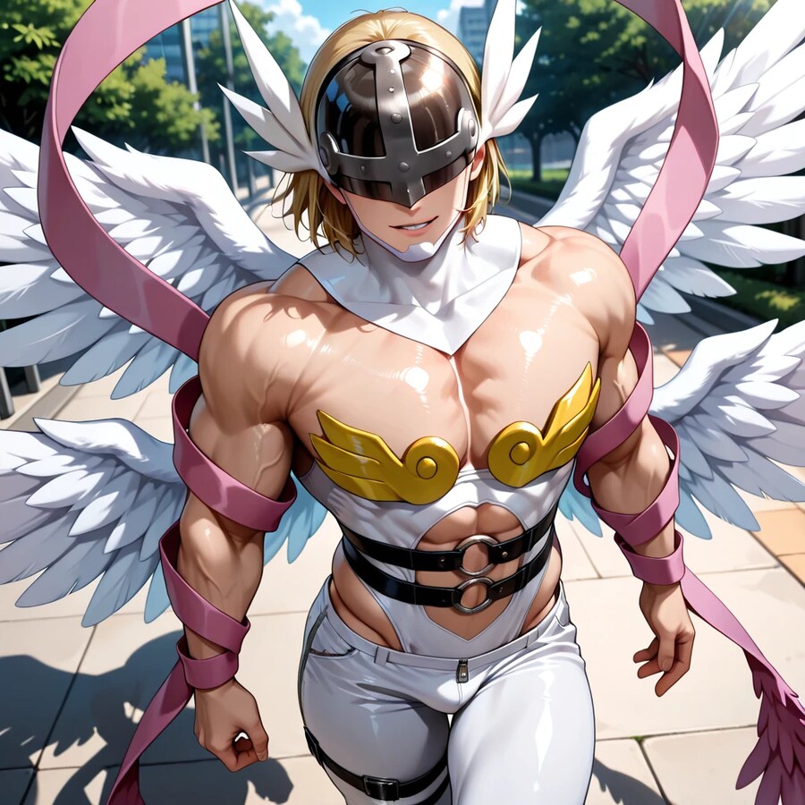 AI) ㅎㅁ) 어느날 거리를 가다가 엔젤우몬 남자 버전과 마주친 짤_9.png