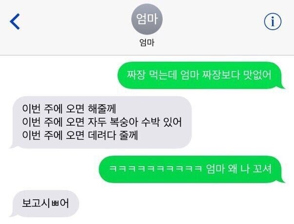 중국집 짜장면이 엄마가 해 준 거 보다 맛 없다고 문자 보냈을 뿐인데.jpg_1.jpg
