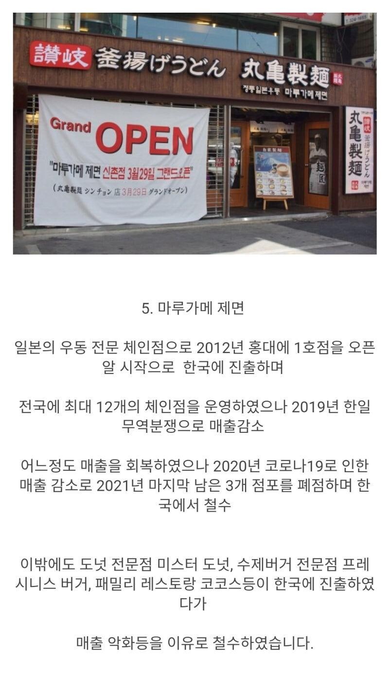 한국에 있었지만 철수한 일본 프렌차이즈 가게들_5.jpg