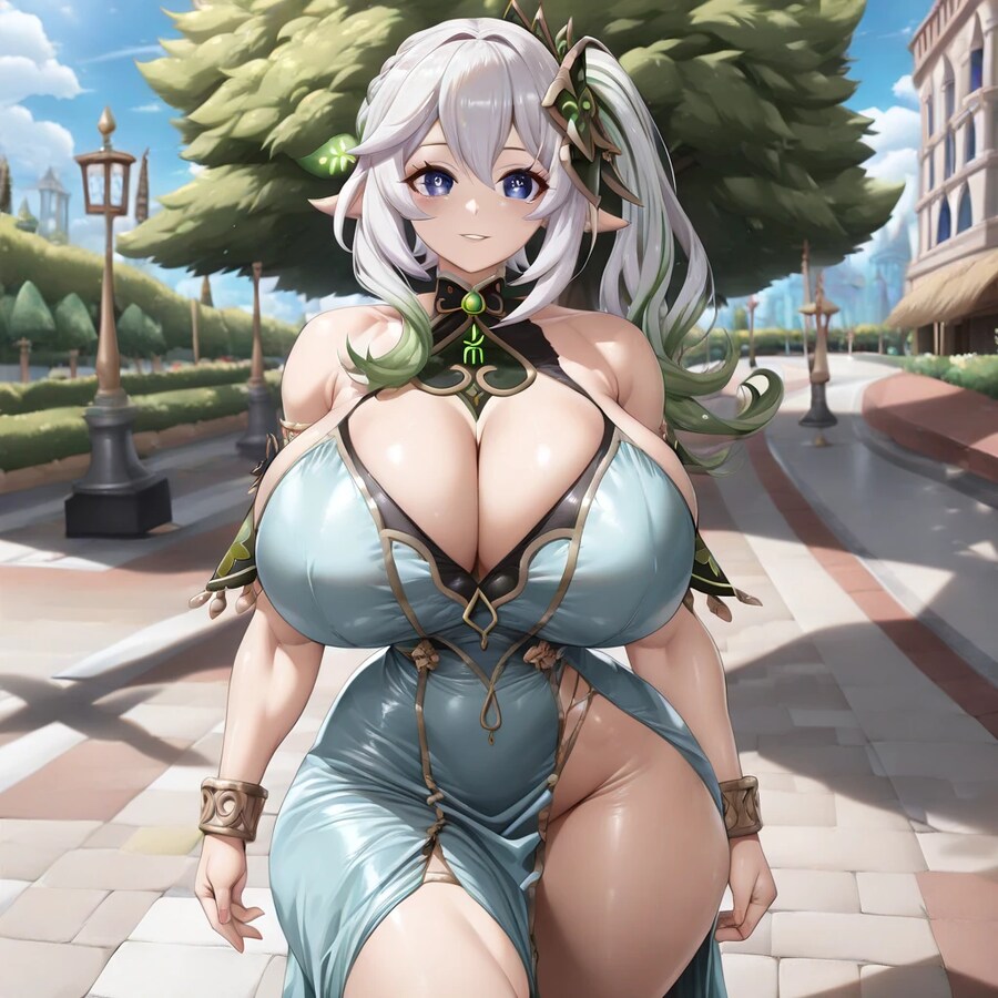 AI) 어느날 공원에서 산책하다가 나히다와 마주친 짤_2.png