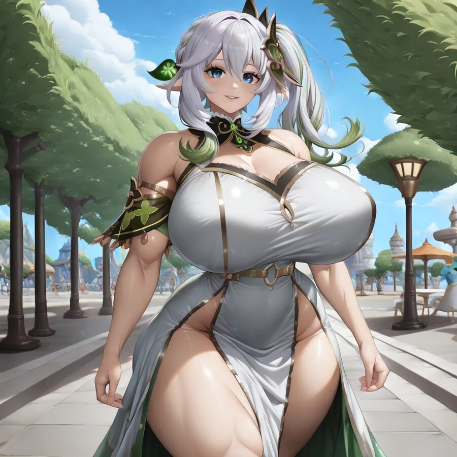 AI) 어느날 공원에서 산책하다가 나히다와 마주친 짤_4.png