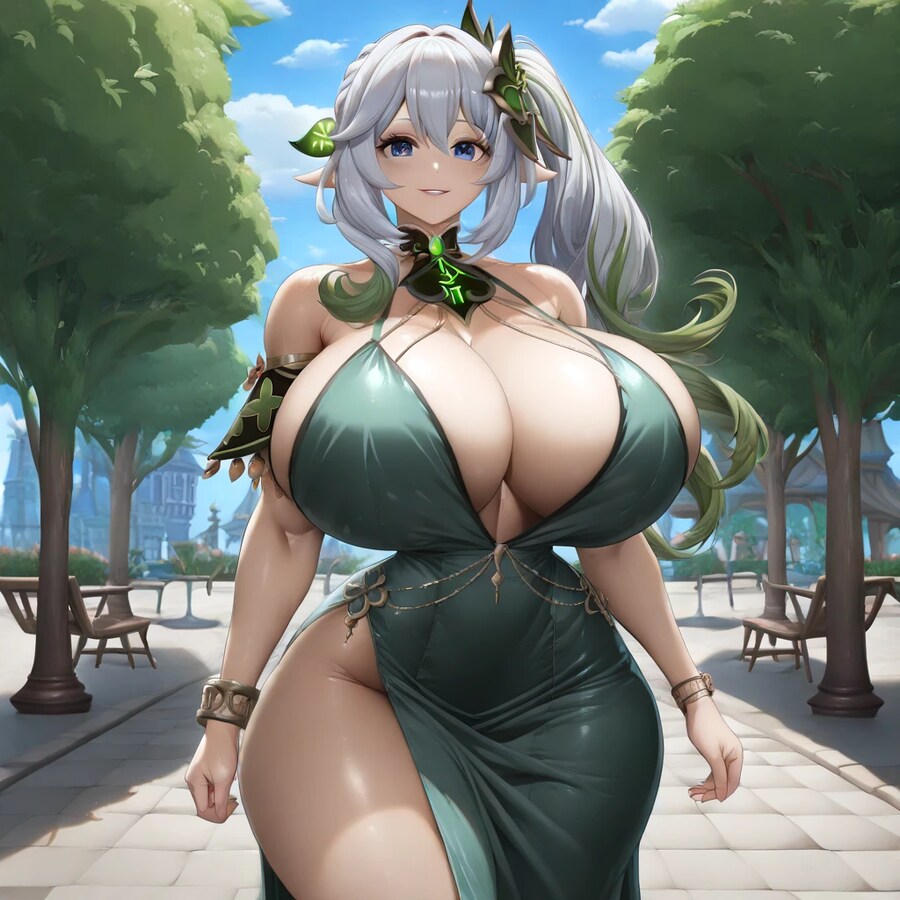 AI) 어느날 공원에서 산책하다가 나히다와 마주친 짤_6.png