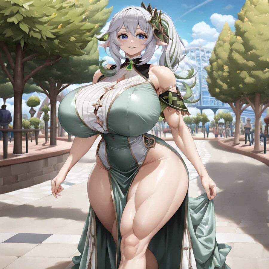 AI) 어느날 공원에서 산책하다가 나히다와 마주친 짤_8.png