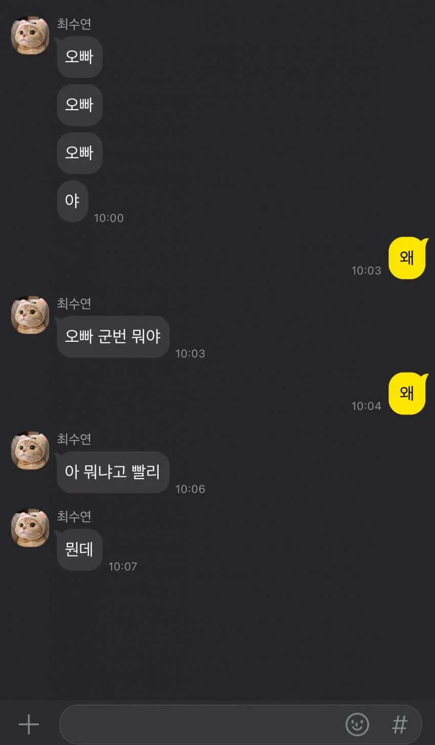 여동생의 다급한 메시지...jpg_1.webp