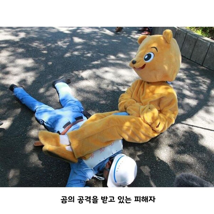 일본 동물원의 맹수 제압 훈련_2.jpg