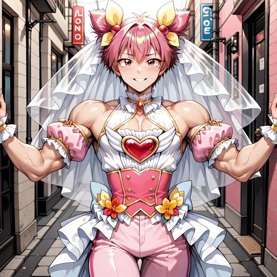 AI) ㅎㅁ) 어느 이세계 도시 골목에서 마주친 웨딩피치 남자 버전_2.png