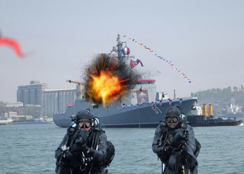 북한 구축함 자빠진거 이런거면 좉간지긴 했을텐데 ㅋㅋ_1.png