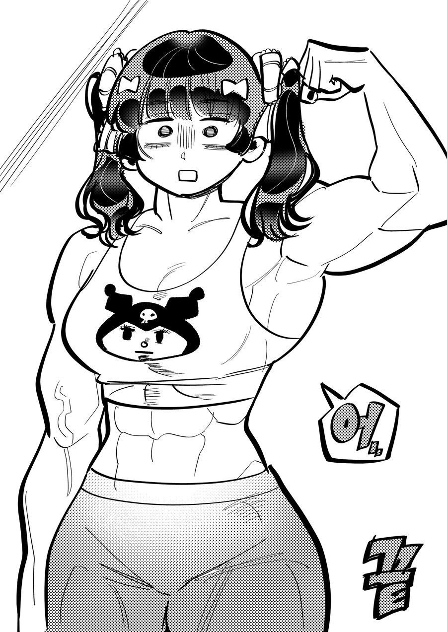 미소녀가 헬스 하는데._3.jpg