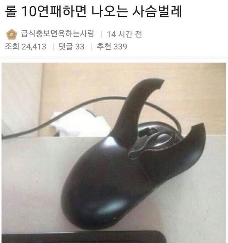 롤 10연패하면 나오는 사슴벌레_1.png