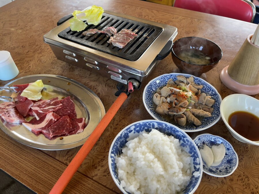 일본, 오래된 고깃집의 갈비 정식_4.jpg