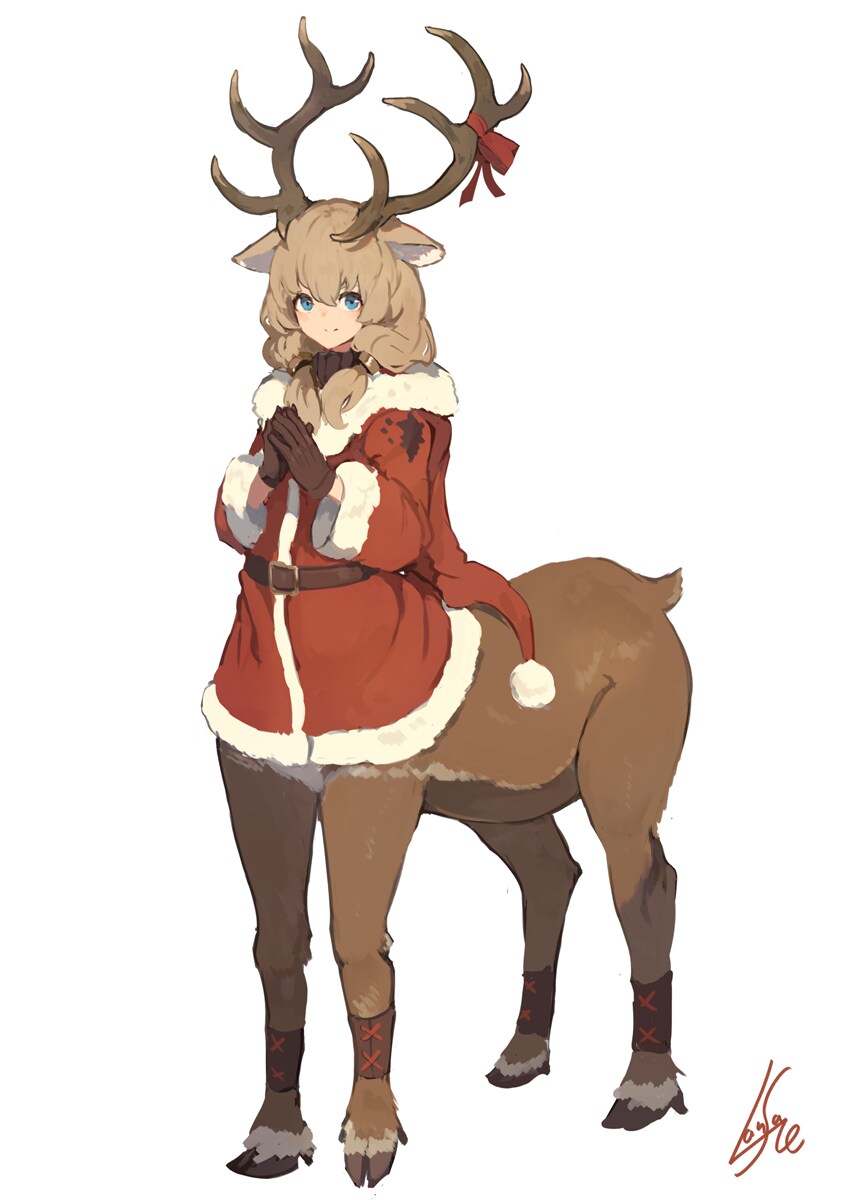 산타 할아부지와 루돌프를 합체시켜 보았다_1.png
