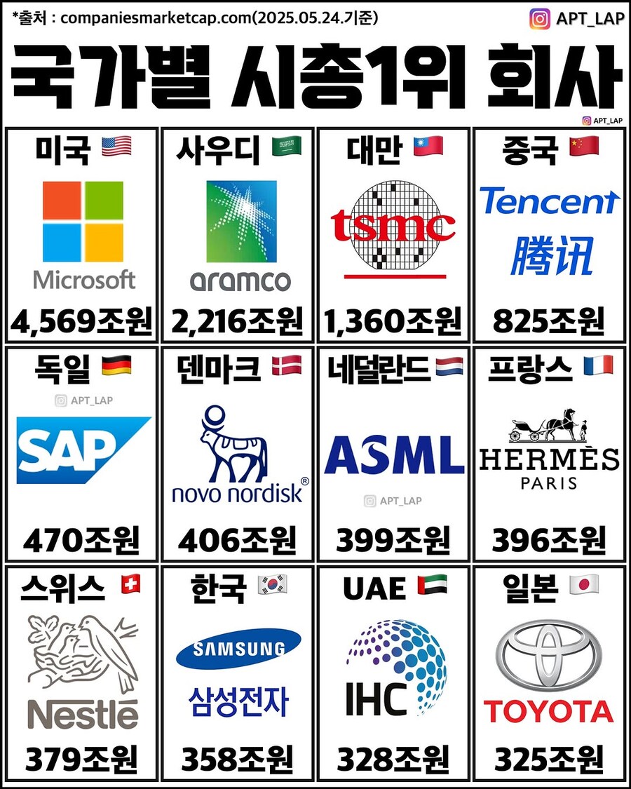 국가별 시총1위 회사.jpg_1.jpg