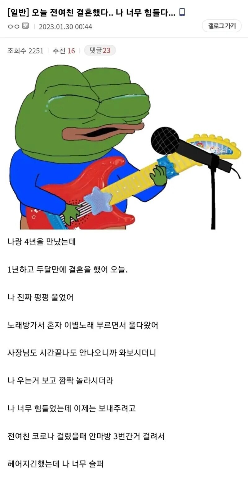 전여친이 결혼해서 너무 슬픈 디씨인_1.jpg