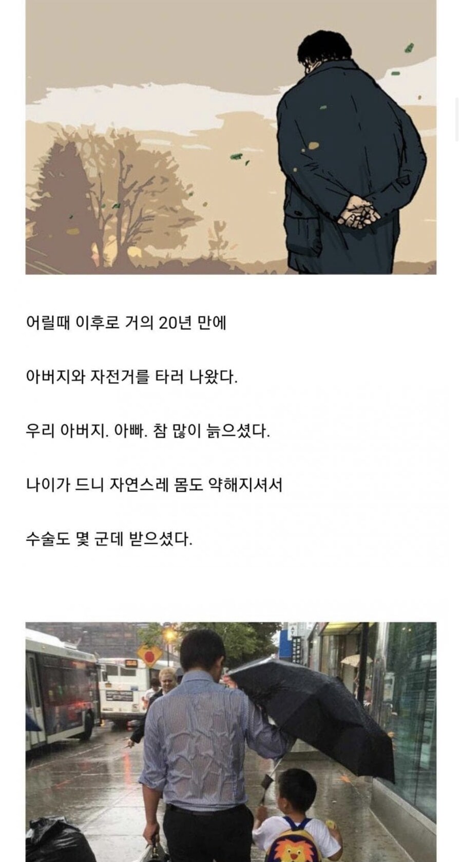 어릴적 아버지의 등을 보며 타던 자전거의 추억.jpg_3.jpg