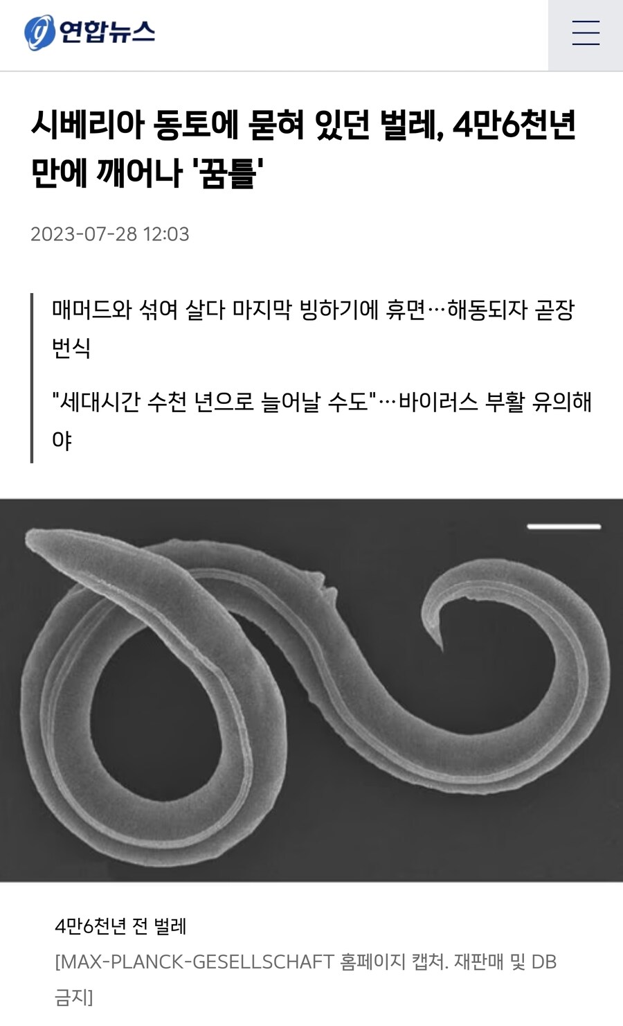 왠지 재난영화 시작점 같은 뉴스_1.jpg