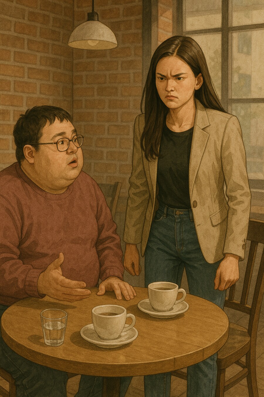 소개팅중 짜증내며 가버리는 여자_1.png