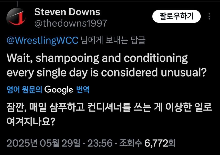 도미닉 미스테리오 : 나는 매일 머리를 샤워를 합니다_4.jpg