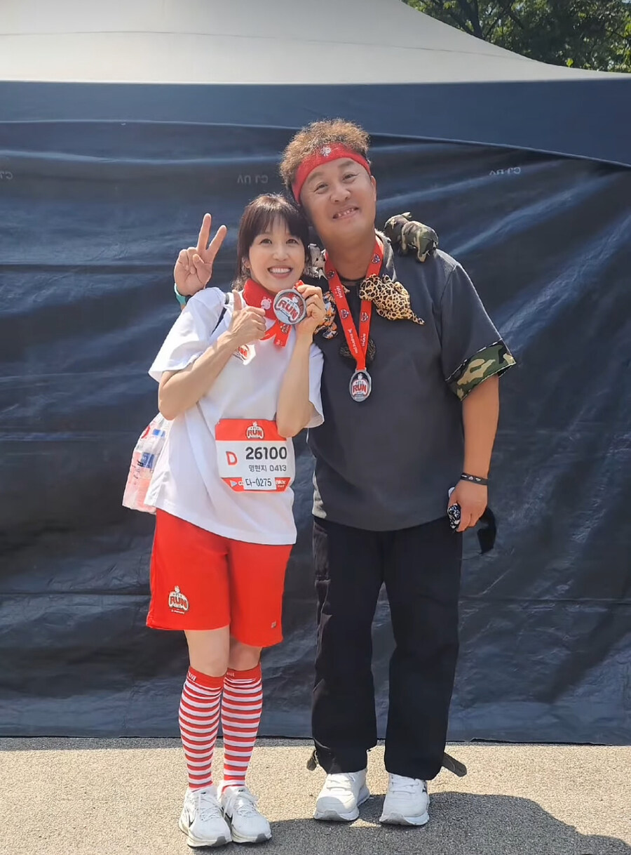 무한도전 20주년 마라톤에 참석한 명현지 셰프.jpg_1.jpg