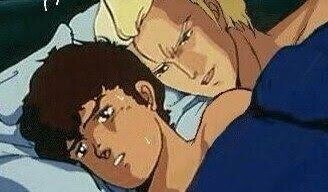 샤아에게 뒤를 잡힌 아무로_1.jpg