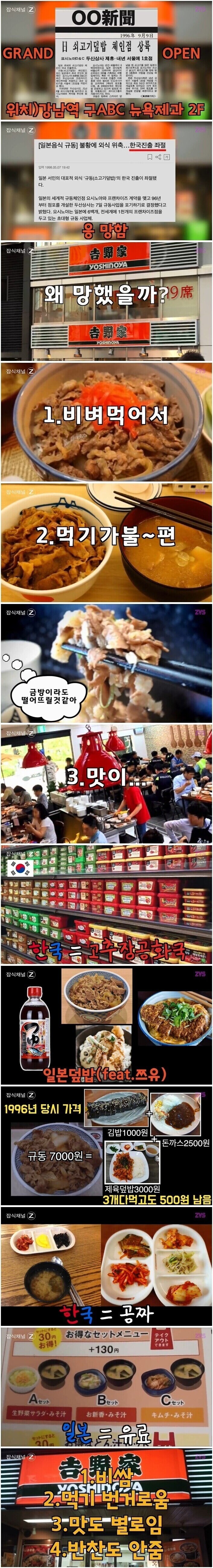 한국 진출했던 요시노야가 소리소문없이 깔끔하게 망했던 이유_1.jpg