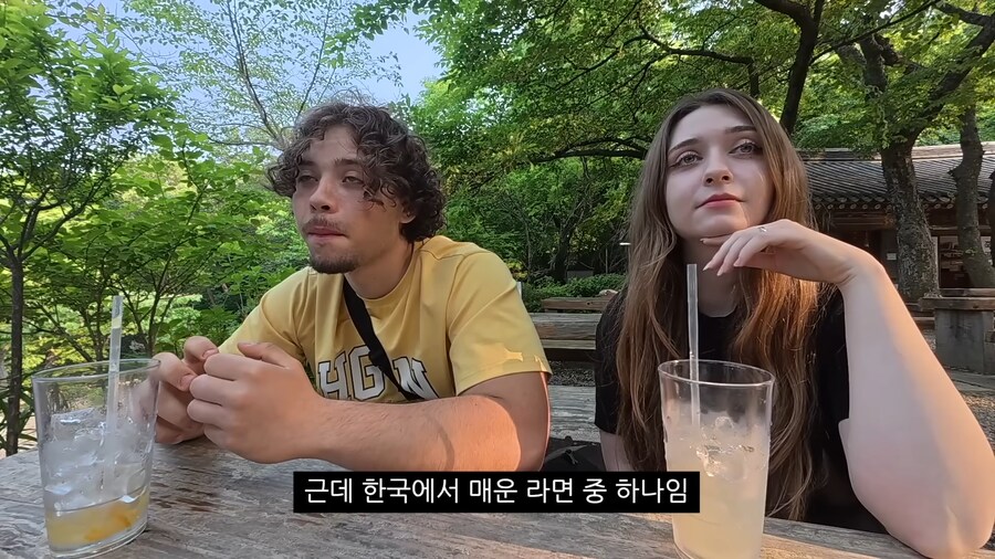 매운거에 자신있다는 프랑스처남에게