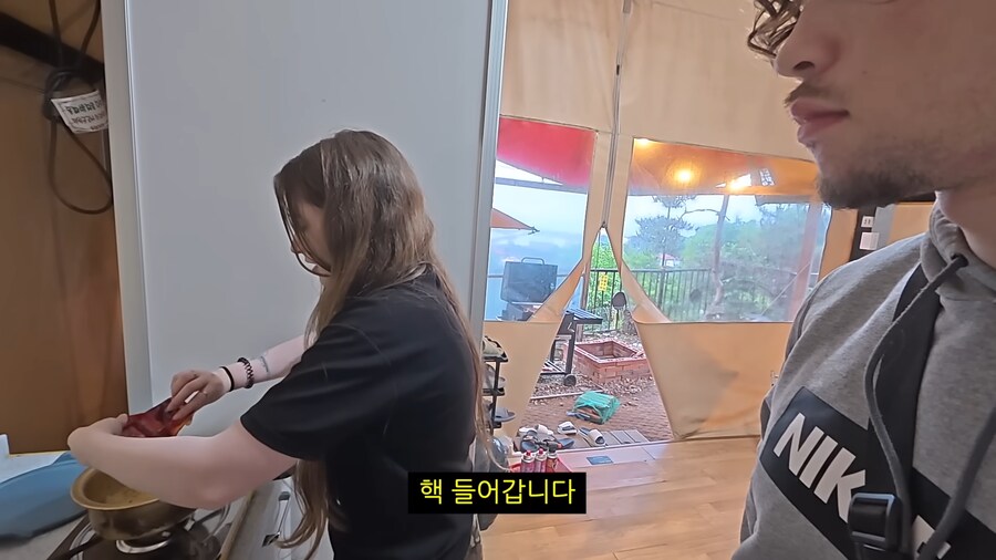 매운거에 자신있다는 프랑스처남에게