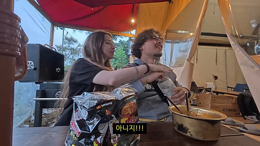 매운거에 자신있다는 프랑스처남에게