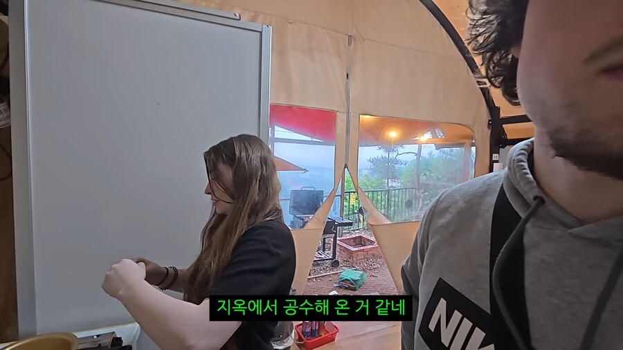 매운거에 자신있다는 프랑스처남에게