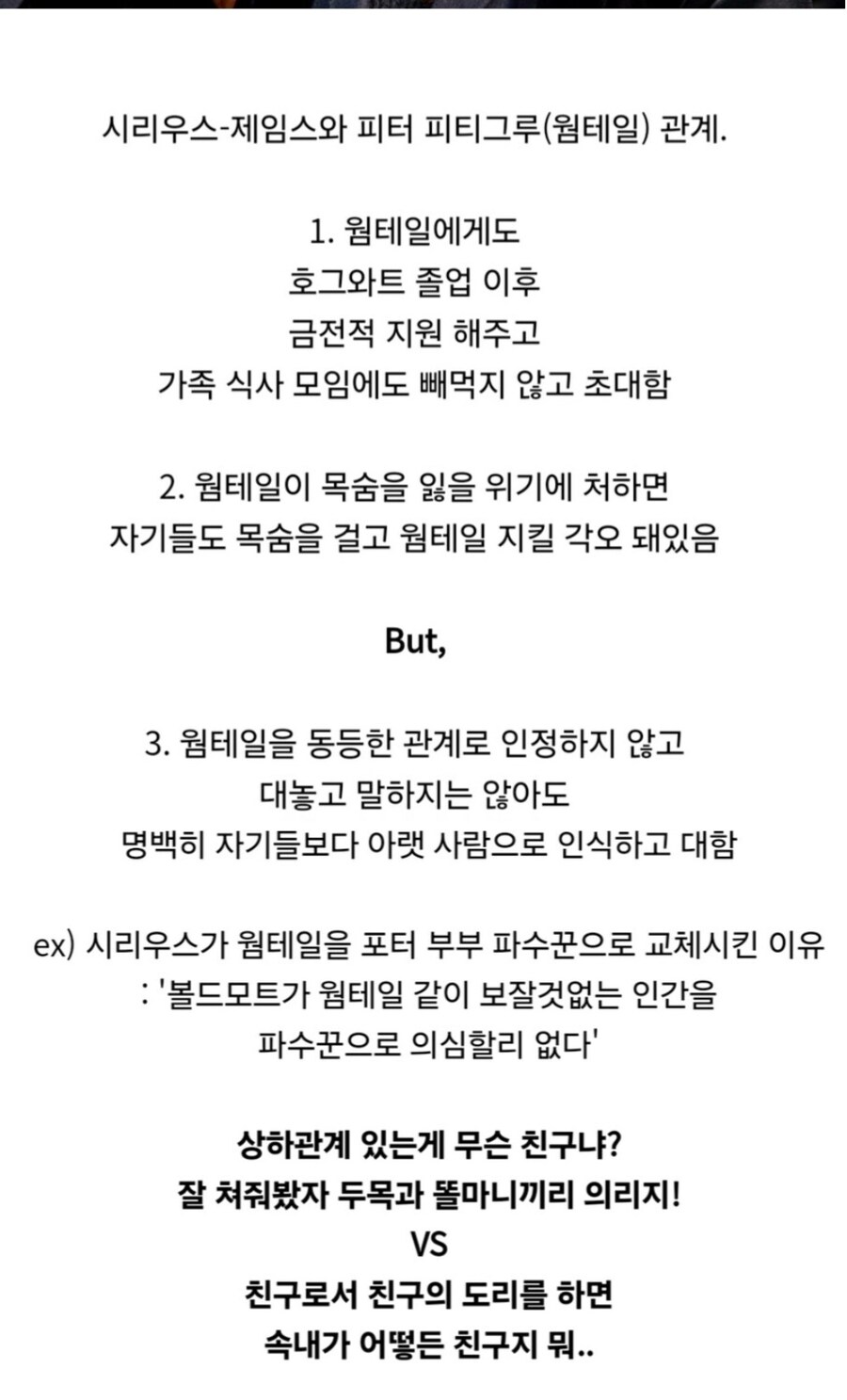 해리포터에서 친구라 표현 가능한지 의견 갈리는 관계.jpg_3.jpg