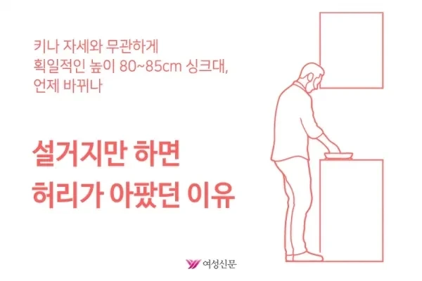 키 큰 사람은 공감하는 설거지 할 때 고충_1.webp